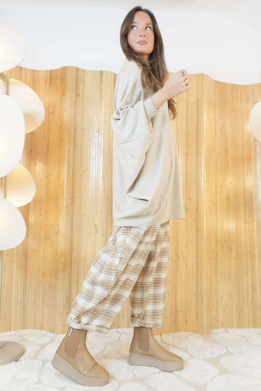 Maggie Batwing Knit Oatmeal